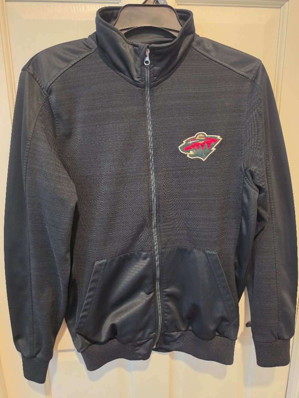Officially licensed NHL Minnesota Wild full-zip jacket